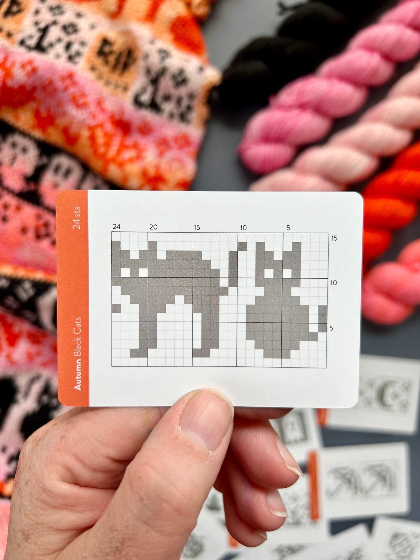 Autumn Doodle Deck: Knitting Chart & Stitch Dictionary cards