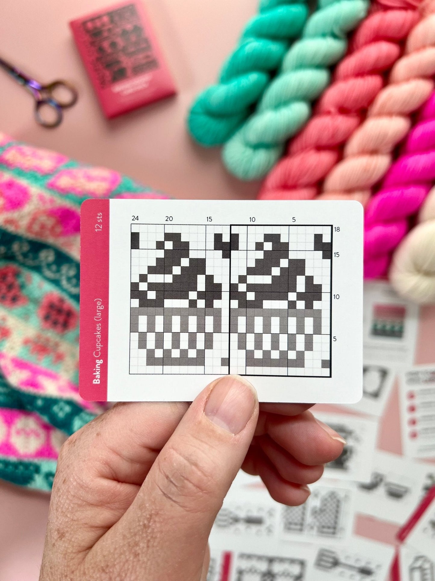 Baking Doodle Deck: Knitting Chart & Stitch Dictionary cards