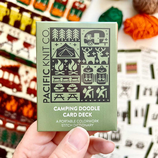 Camping Doodle Deck: Knitting Chart & Stitch Dictionary cards