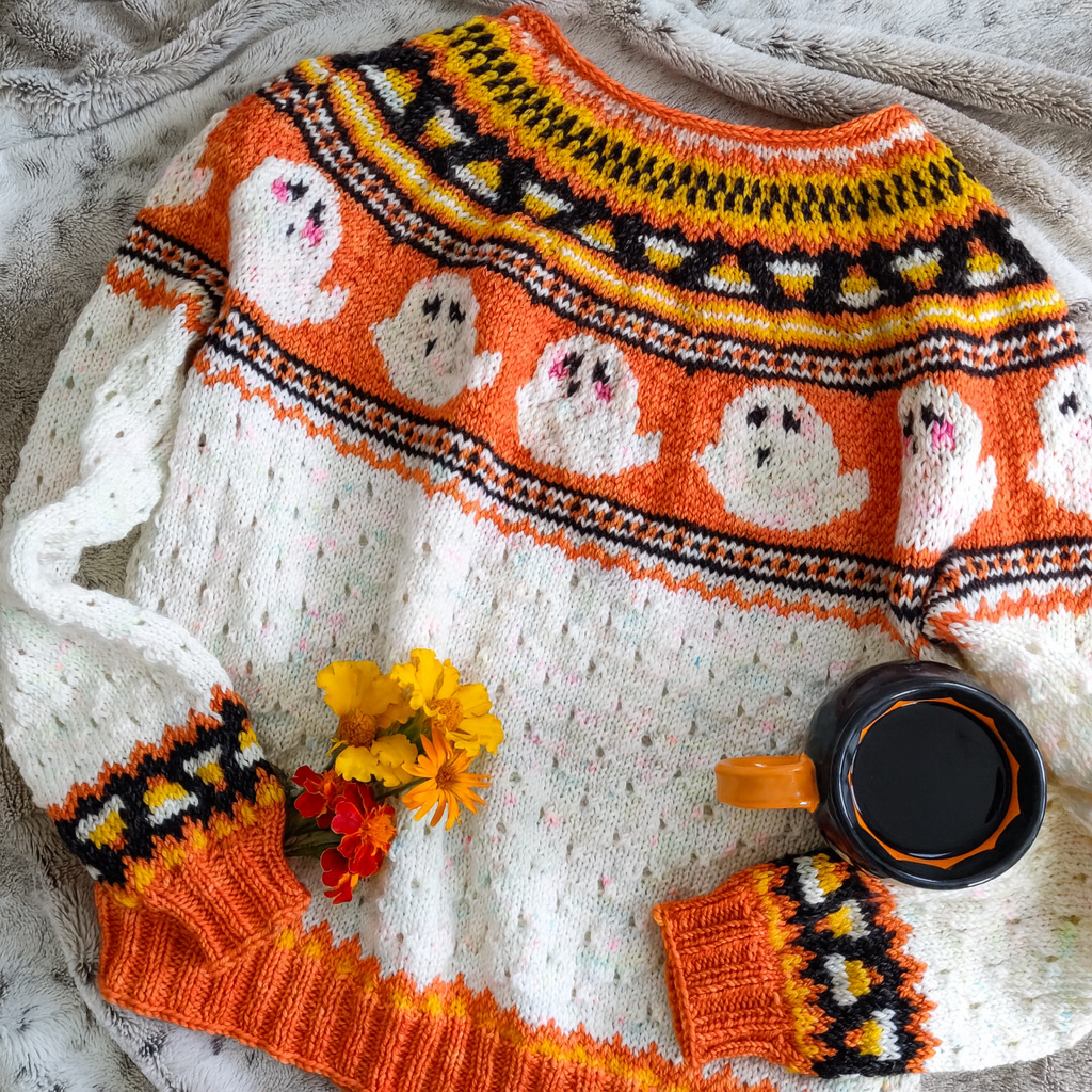 Let's Boo-gie Sweater Kit - Everyday Knits DK