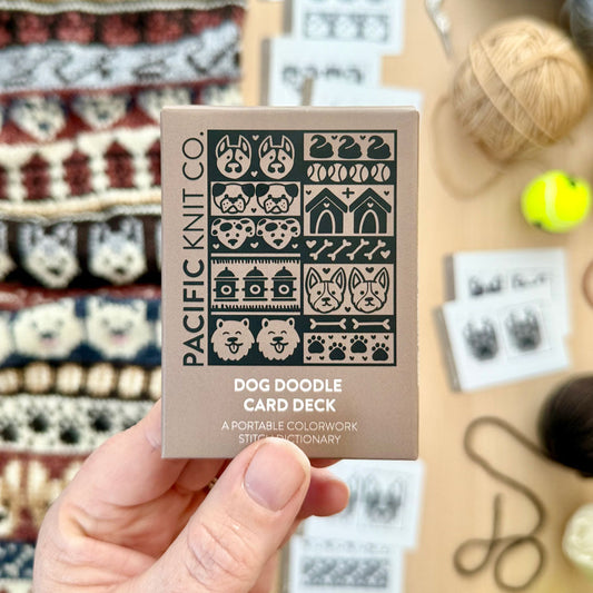 Dog Doodle Deck: Knitting Charts & Stitch Dictionary Cards for Dog Lovers