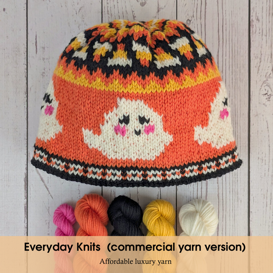 Boo-Yah Hat Kit + Knitting Pattern - Everyday Knits