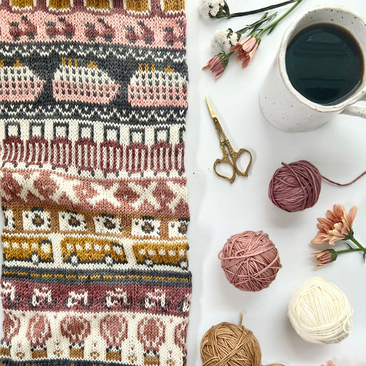 Travel Doodle Deck: Knitting Chart & Stitch Dictionary Cards