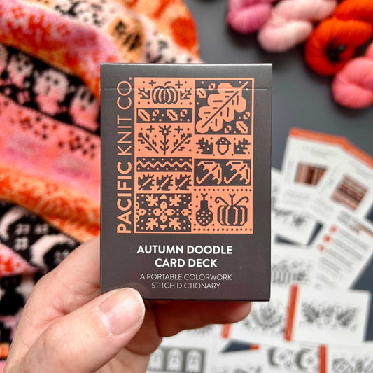 Autumn Doodle Deck: Knitting Chart & Stitch Dictionary cards
