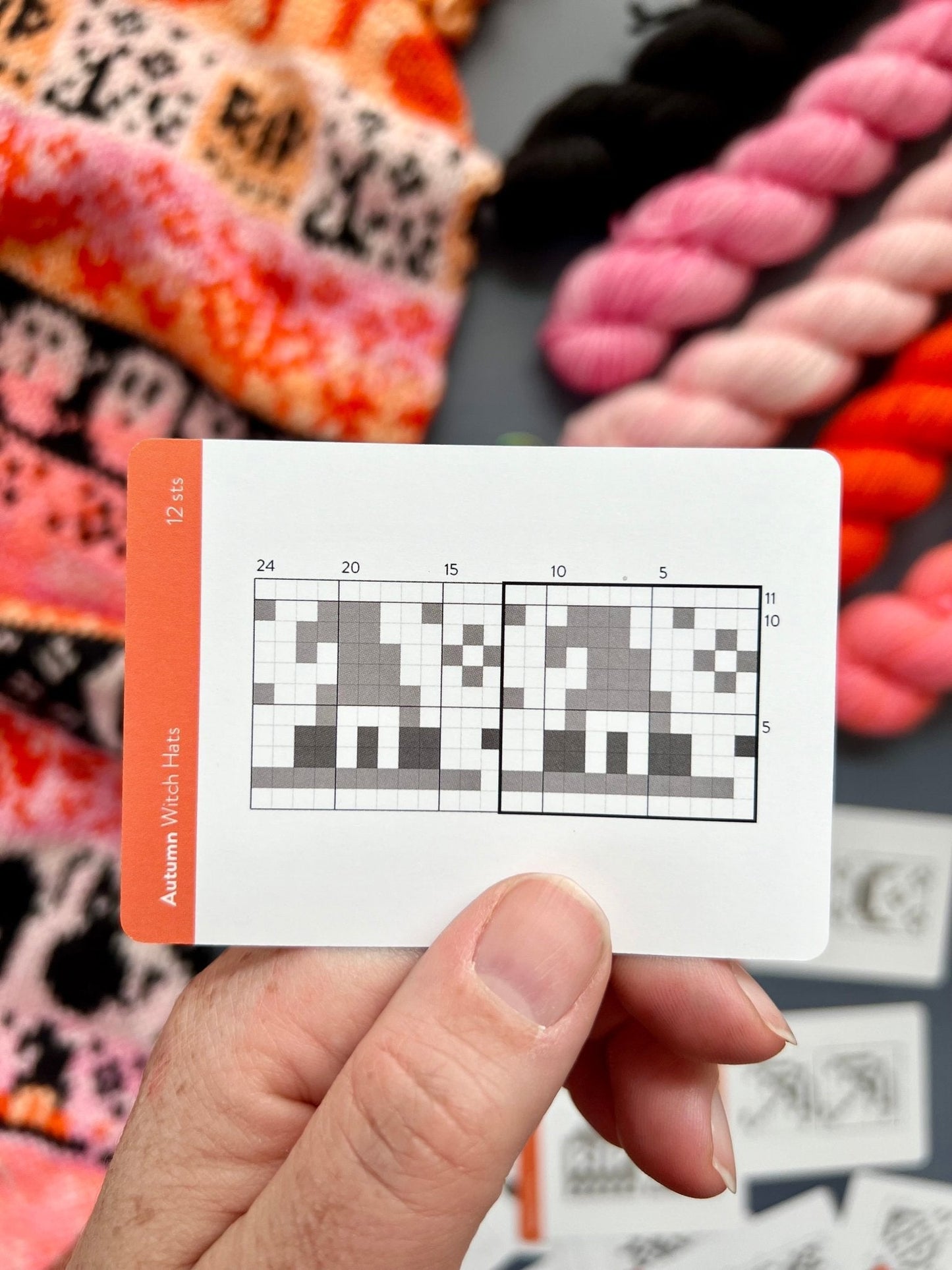 Autumn Doodle Deck: Knitting Chart & Stitch Dictionary cards