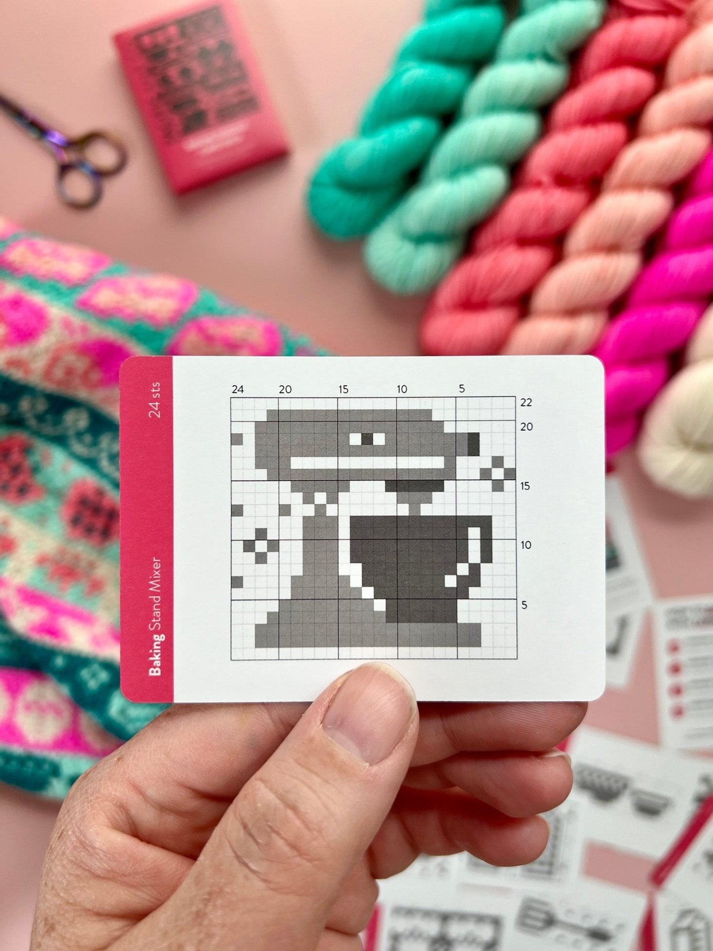 Baking Doodle Deck: Knitting Chart & Stitch Dictionary cards