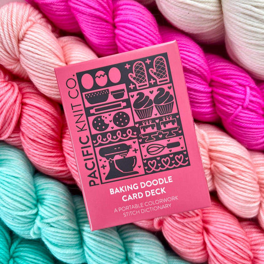 Baking Doodle Deck: Knitting Chart & Stitch Dictionary cards