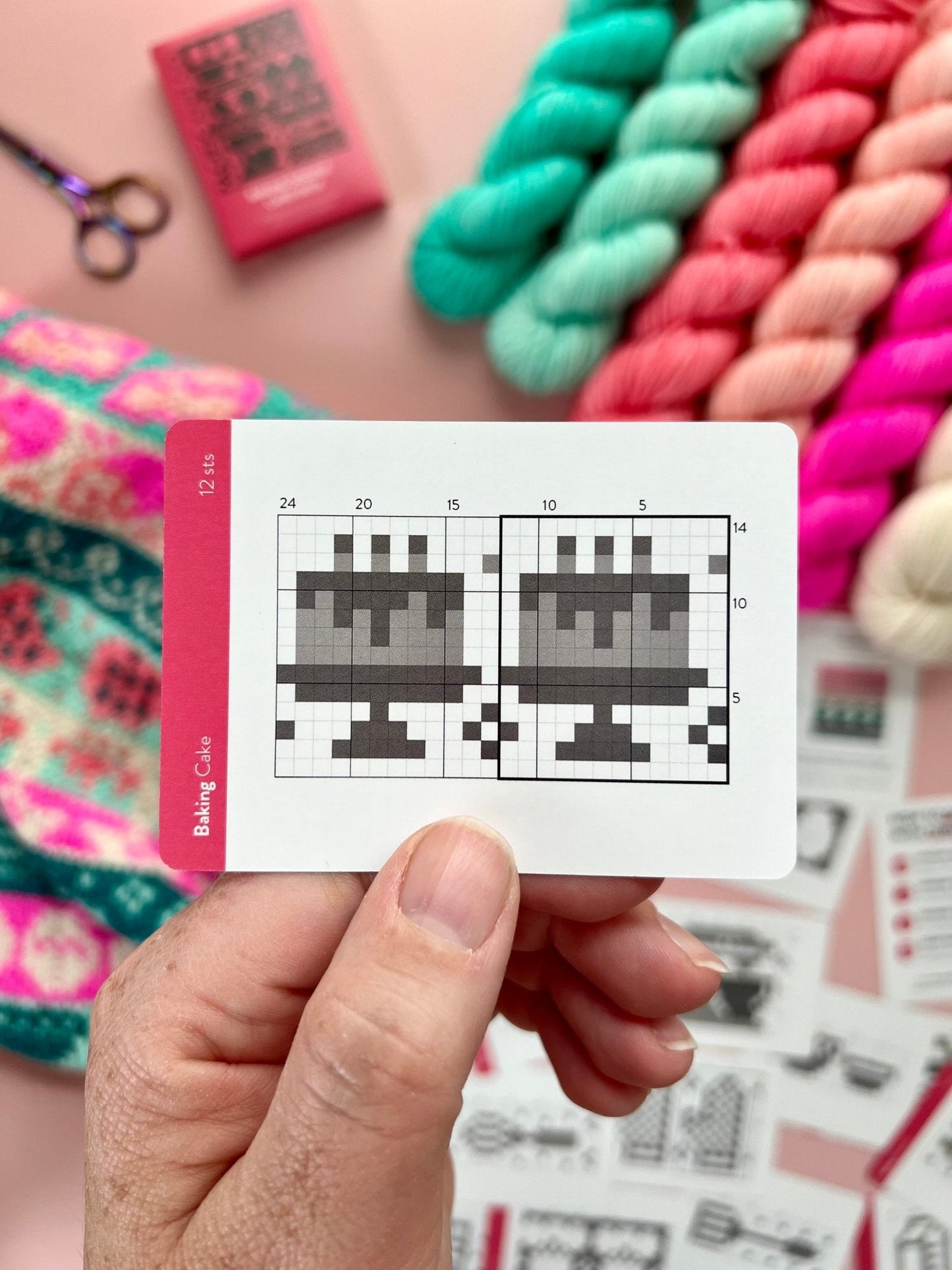 Baking Doodle Deck: Knitting Chart & Stitch Dictionary cards