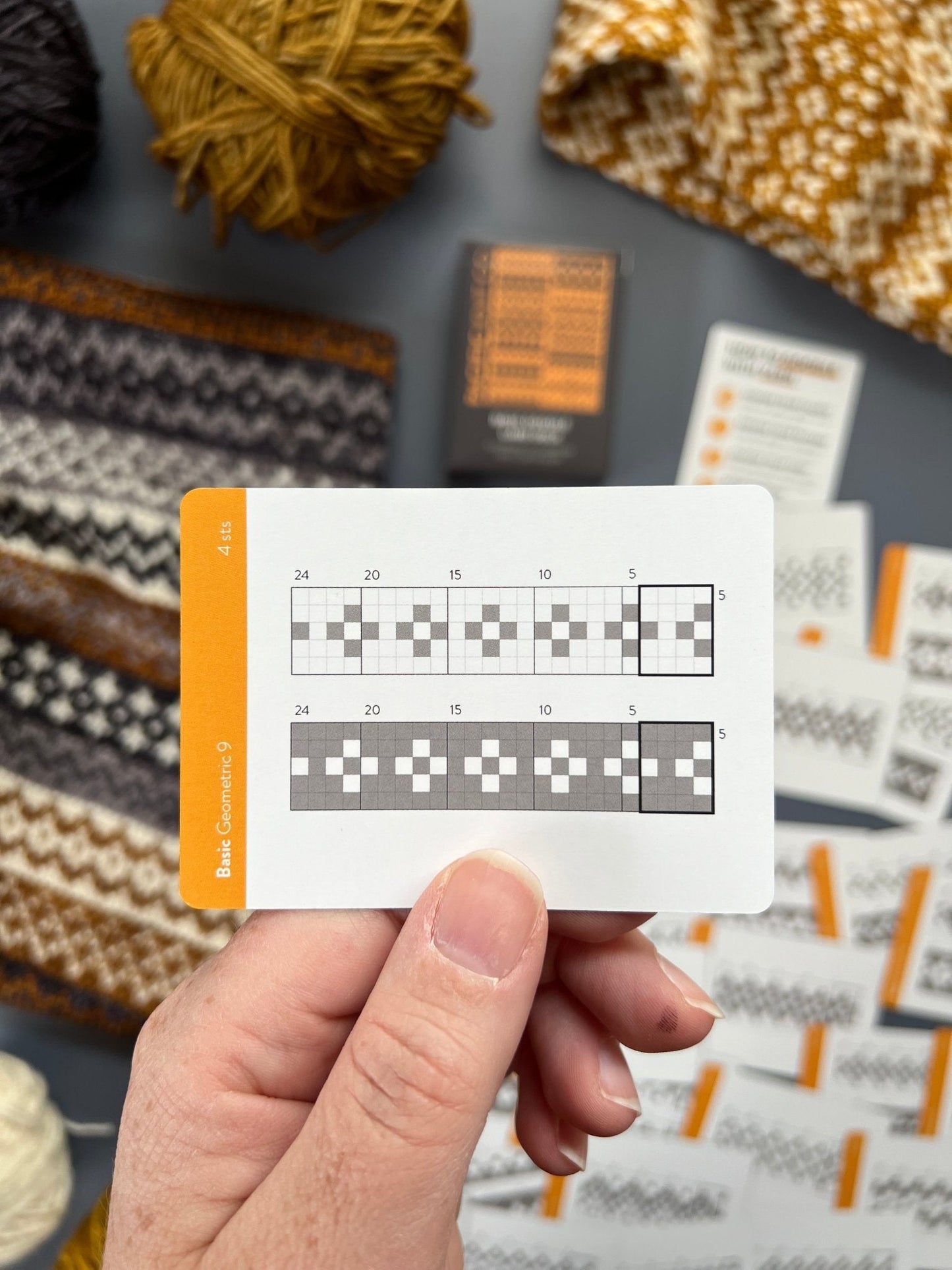 Basic Doodle Deck: Knitting Chart & Stitch Dictionary Cards