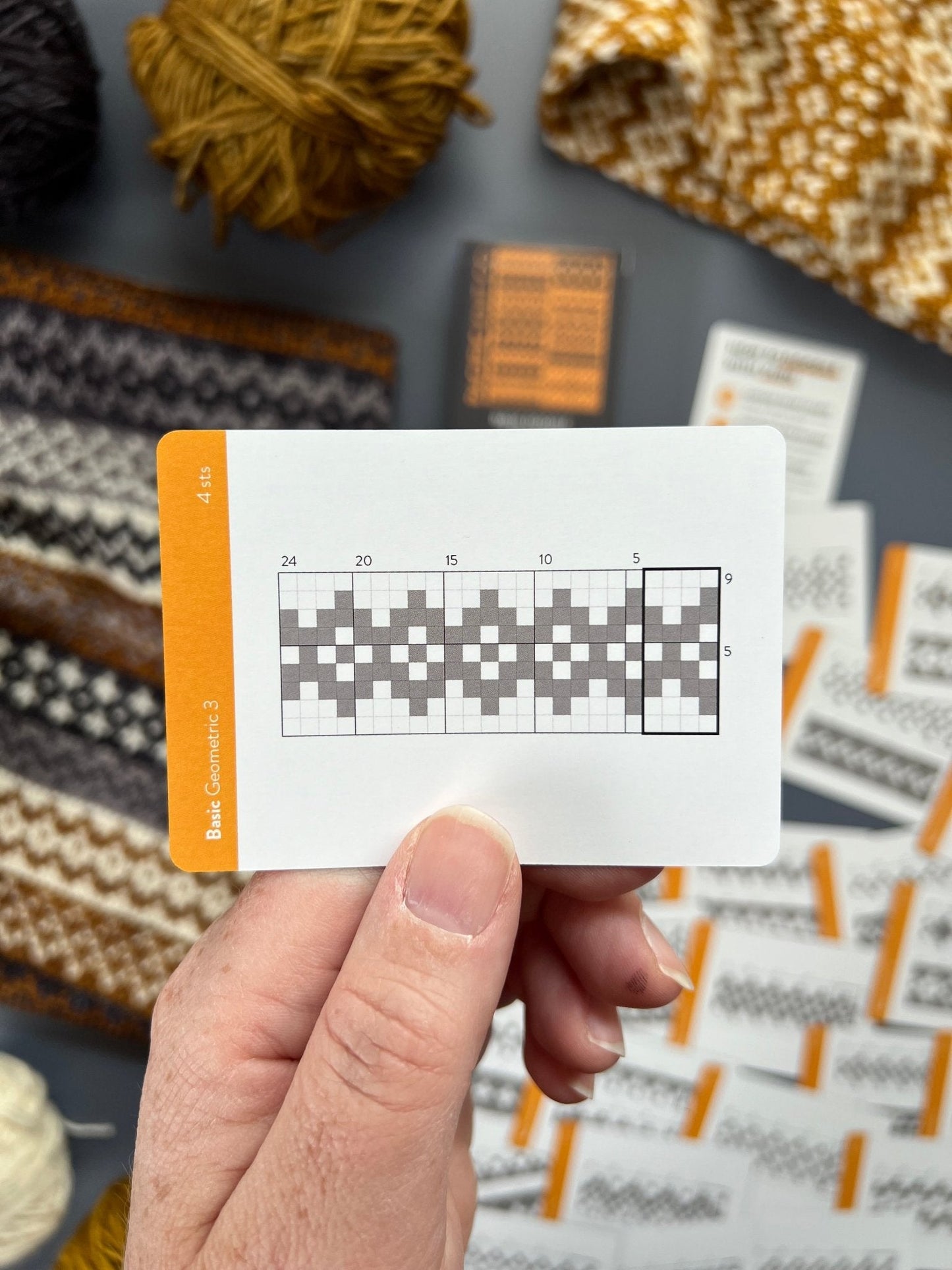 Basic Doodle Deck: Knitting Chart & Stitch Dictionary Cards