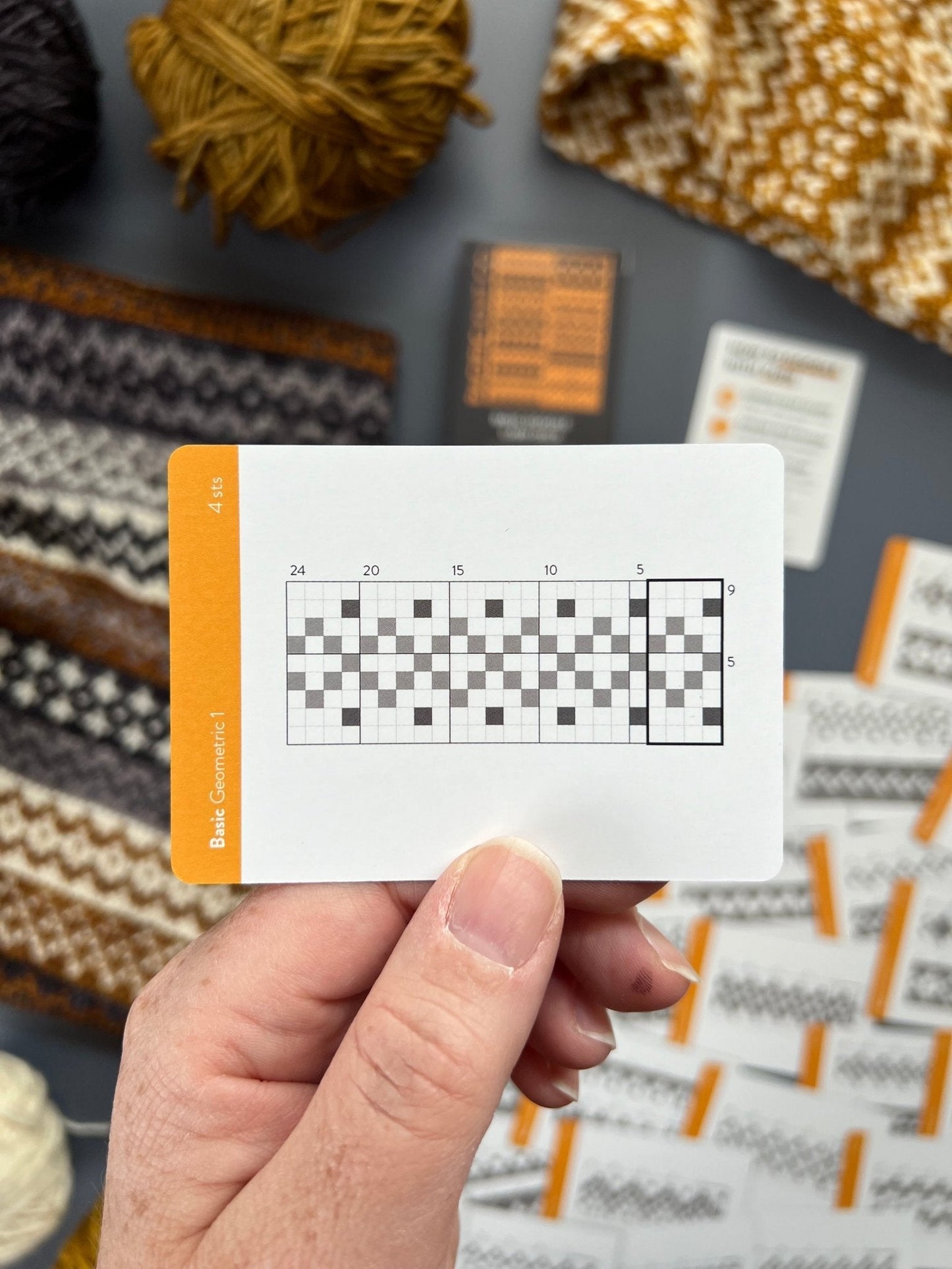 Basic Doodle Deck: Knitting Chart & Stitch Dictionary Cards