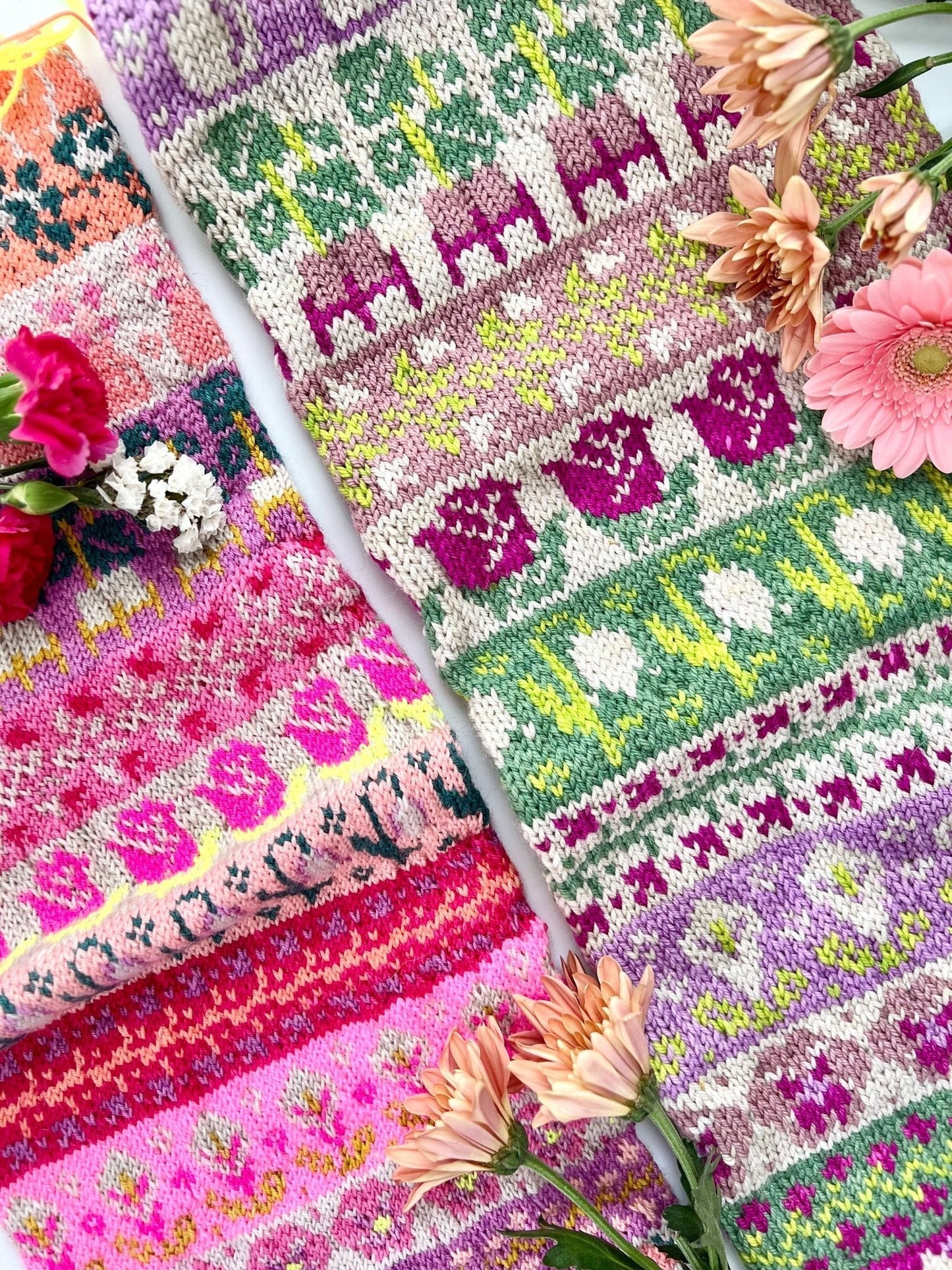 Botanical Doodle Deck: Knitting Chart & Stitch Dictionary Cards