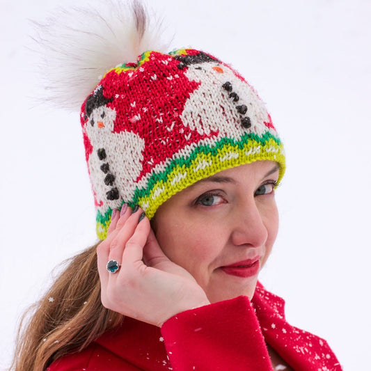 Mr. Frosty Snowman Hat Pattern