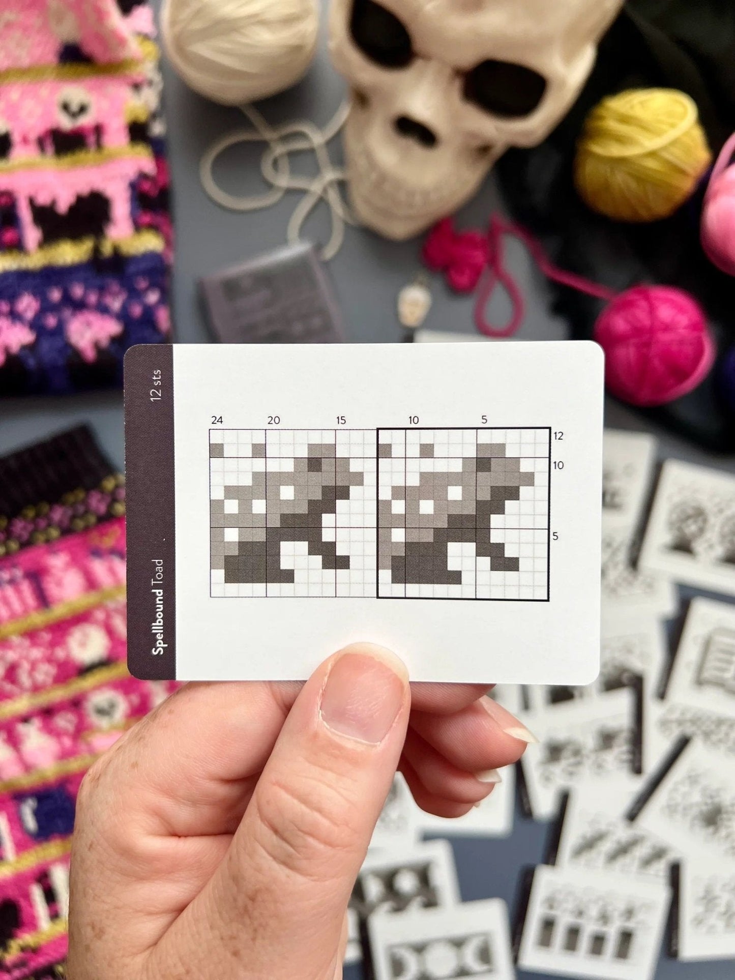 Spellbound Doodle Deck: Knitting Chart & Stitch Dictionary Cards