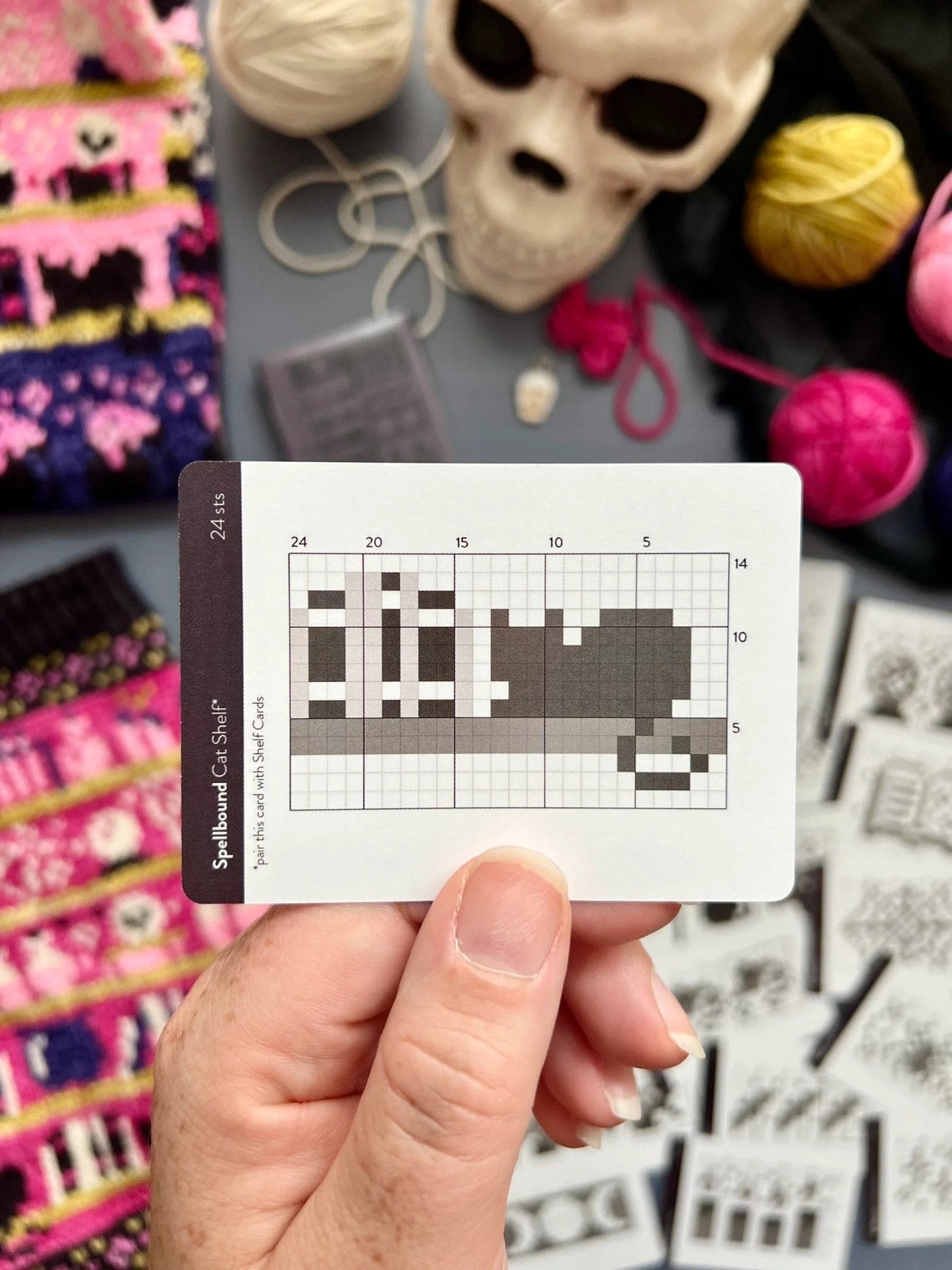 Spellbound Doodle Deck: Knitting Chart & Stitch Dictionary Cards