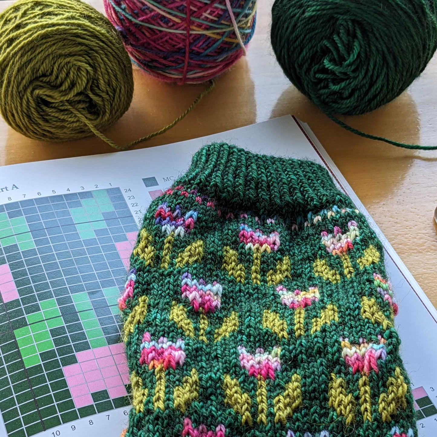 TipToe Through the Tulips Yarn Pack